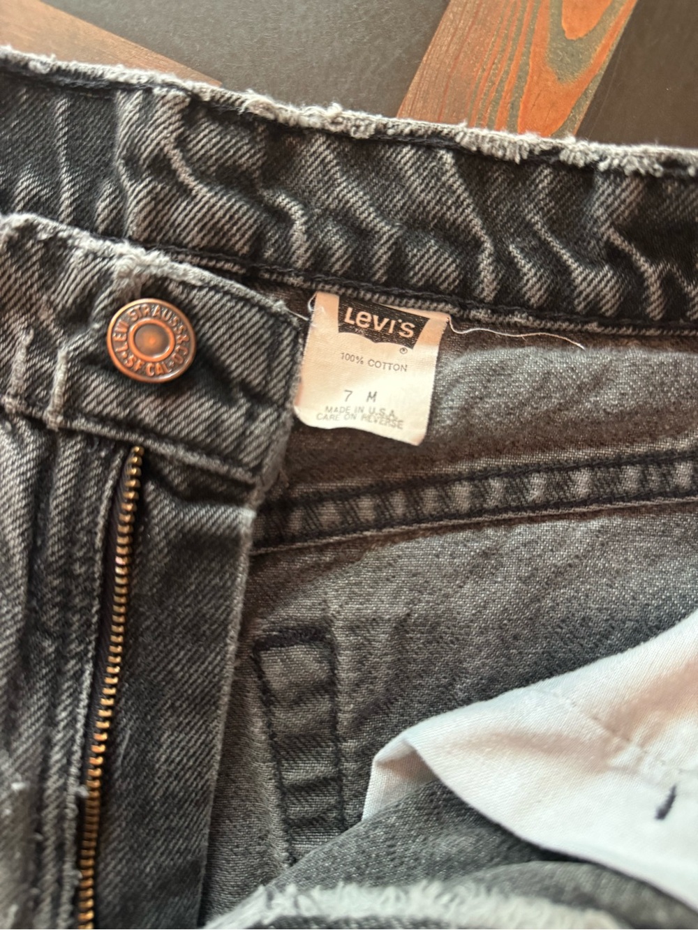 Levi’s Rare Vintage Faded Black/Gray Women’s Style 17512-0260 - Picture 11 of 12